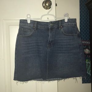 Pacsun Jean Mini Skirt